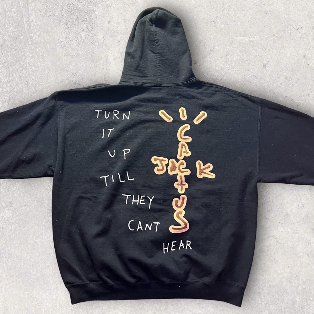 Travis Scott Cactus Jack Highest In the Room Hooded Sweatshirt Black